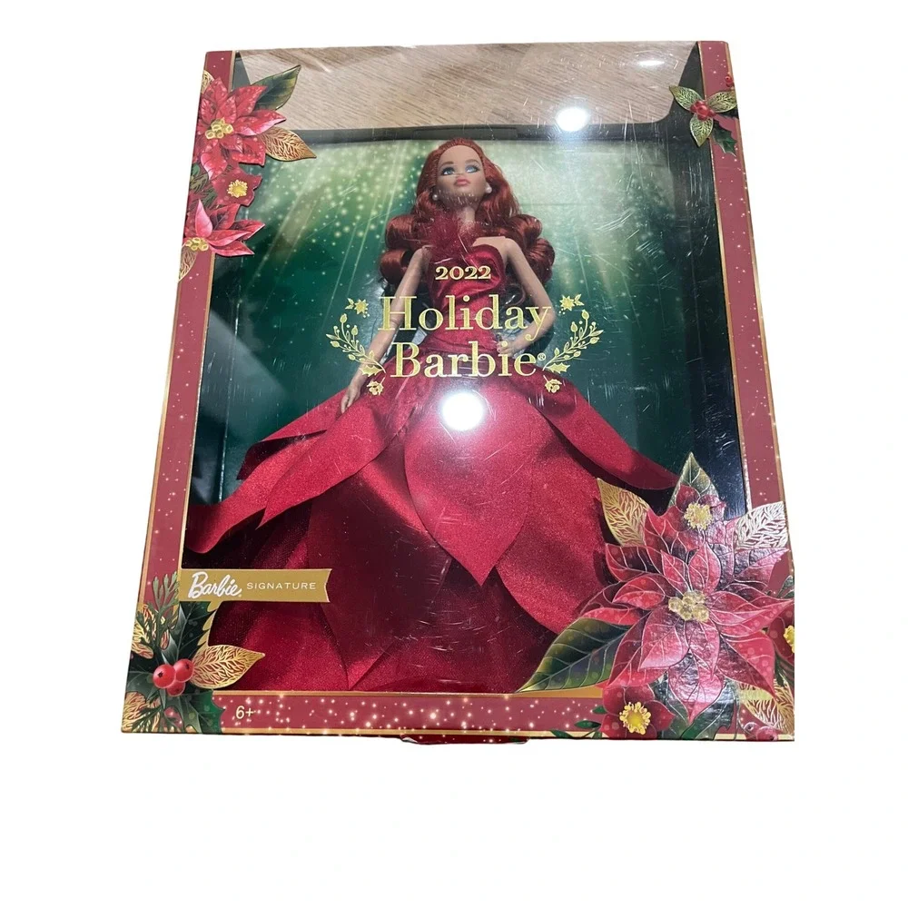 2022 Barbie Signature Holiday‎ Doll Red Hair Collectible New In Box